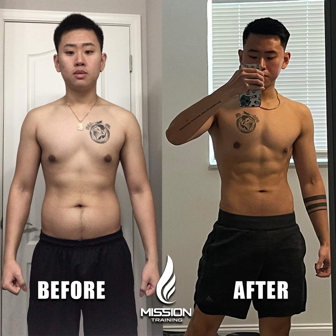 Client transformation — body recomposition